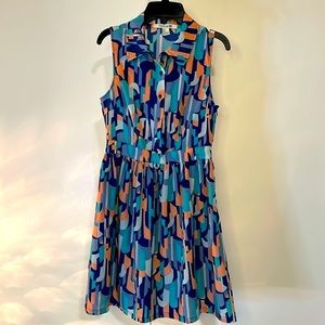 Forever 21 sleeveless short multicolored dress Size Small